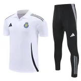 2025-26 AL-Nassr White Polo Tracksuit
