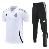 2025-26 AL-Nassr White Polo Tracksuit