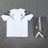 2025-26 RMA White Training Short Suit