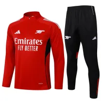 2025-26 ARS Red Half Pull Tracksuit #B2518(半拉链)