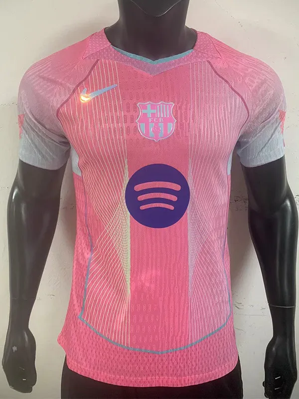 2025-26 BAR Special Edition Player Version Pink Training Shirts
