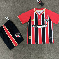 2025-26 Sao Paulo Away Kids Soccer Jersey