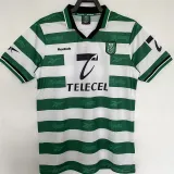 1999-2000 Sporting Lisbon Home Retro Soccer Jersey