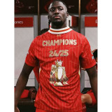 2024-25 LIV Home Print CHAMPIONS 24/25 Fans Soccer Jersey