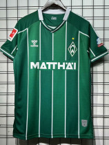2025-26 Werder Bremen Green Fans Soccer Jersey