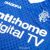 2002-2003 Rangers Home Retro Soccer Jersey
