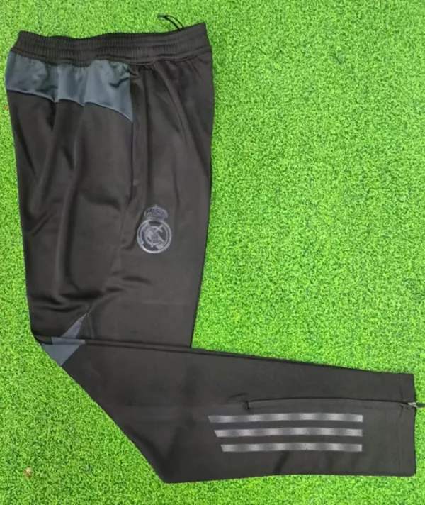 2025-26 RMA Black Training Long Pants (Have Pocket)