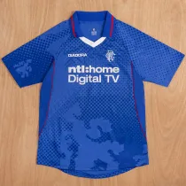2002-2003 Rangers Home Retro Soccer Jersey