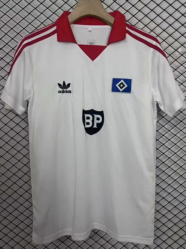 1980-1981 Hamburg SV Home Retro Soccer Jersey