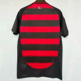 2025-26 Flamengo Home Print Sponsor Fans Soccer Jersey