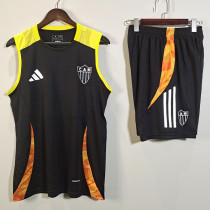 2025-26 Atletico Mineiro Black Tank top and shorts suit
