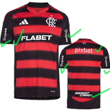 2025-26 Flamengo Home Player Version Soccer Jersey