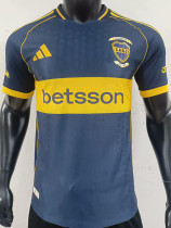 2025-26 Boca Juniors Home Player Version Soccer Jersey