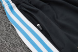 2025-26 Argentina Dark gray Half Pull Tracksuit #B2529(半拉链)