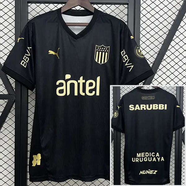 2025-26 Atletico Penarol Black Fans Soccer Jersey