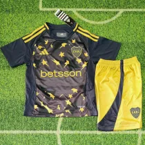 2025-26 Boca Juniors Third Kids Soccer Jersey