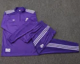 2025-26 RMA Purple Half Pull Tracksuit #B2515(半拉链)