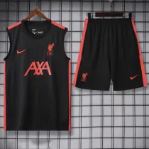 2025-26 LIV Black Tank top and shorts suit