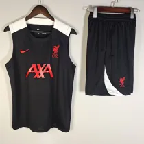 2025-26 LIV Black Tank top and shorts suit (肩白色)