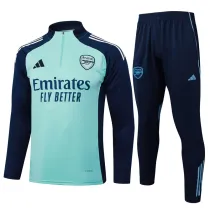 2025-26 ARS Light green Half Pull Tracksuit #B2525(半拉链)