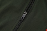 2025-26 Bayern Dark green Jacket Tracksuit #A2521