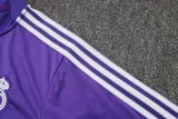 2025-26 RMA Purple Half Pull Tracksuit #B2515(半拉链)