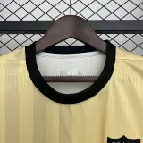 2025-26 Atletico Penarol Beige Yellow Fans Soccer Jersey