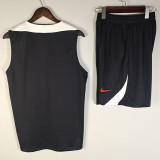 2025-26 LIV Black Tank top and shorts suit (肩白色)