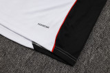 2025-26 Bayern White Half Pull Tracksuit #B2530(半拉链)