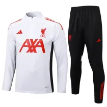 2025-26 LIV White Half Pull Tracksuit #B2534(半拉链)