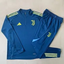 2025-26 JUV Royal blue Half Pull Tracksuit #B2532(半拉链)