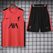 2025-26 LIV Red Tank top and shorts suit