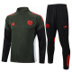2025-26 Bayern Dark green Jacket Tracksuit #A2521