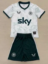 2025-26 Ireland W Away Kids Soccer Jersey