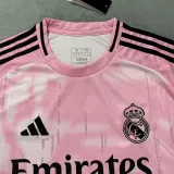 2024-25 RMA Pink White Special Edition Fans Training Shirts