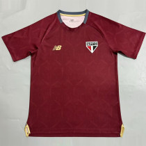 2025-26 Sao Paulo Brown Red Training shirts