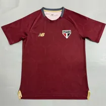 2025-26 Sao Paulo Brown Red Training shirts