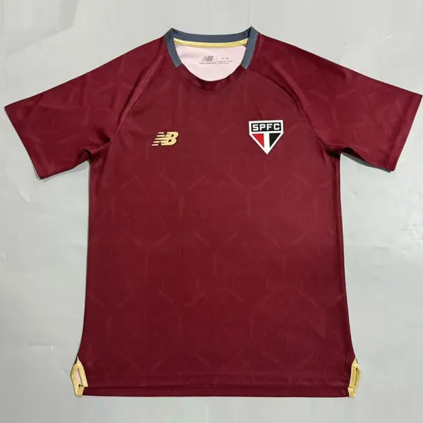 2025-26 Sao Paulo Brown Red Training shirts