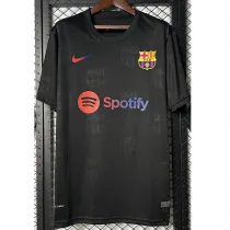 2025-26 BAR Black Special Edition Fans Training Shirts *队标纹