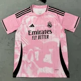 2024-25 RMA Pink White Special Edition Fans Training Shirts