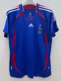 2006 France Home Retro Soccer Jersey