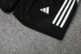 2025-26 RMA Black pink Tank top and shorts suit