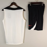 2025-26 LIV Khaki Tank top and shorts suit (肩黑色)