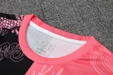 2025-26 RMA Black pink Tank top and shorts suit