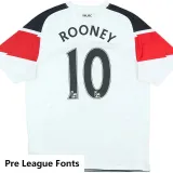 2010-2011 Man Utd Away Retro Soccer Jersey (不带字)