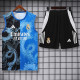 2025-26 RMA Black blue Tank top and shorts suit