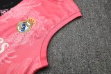 2025-26 RMA Black pink Tank top and shorts suit