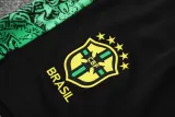 2025-26 Brazil Green Tank top and shorts suit