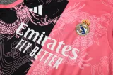 2025-26 RMA Black pink Tank top and shorts suit