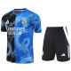2025-26 RMA Black blue Training Short Suit